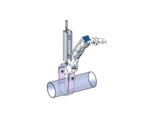 單根管道側向剛性抗震支吊架